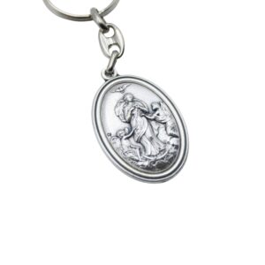 Llavero de la Virgen María Desatadora de Nudos