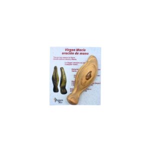 Virgen de mano madera de olivo