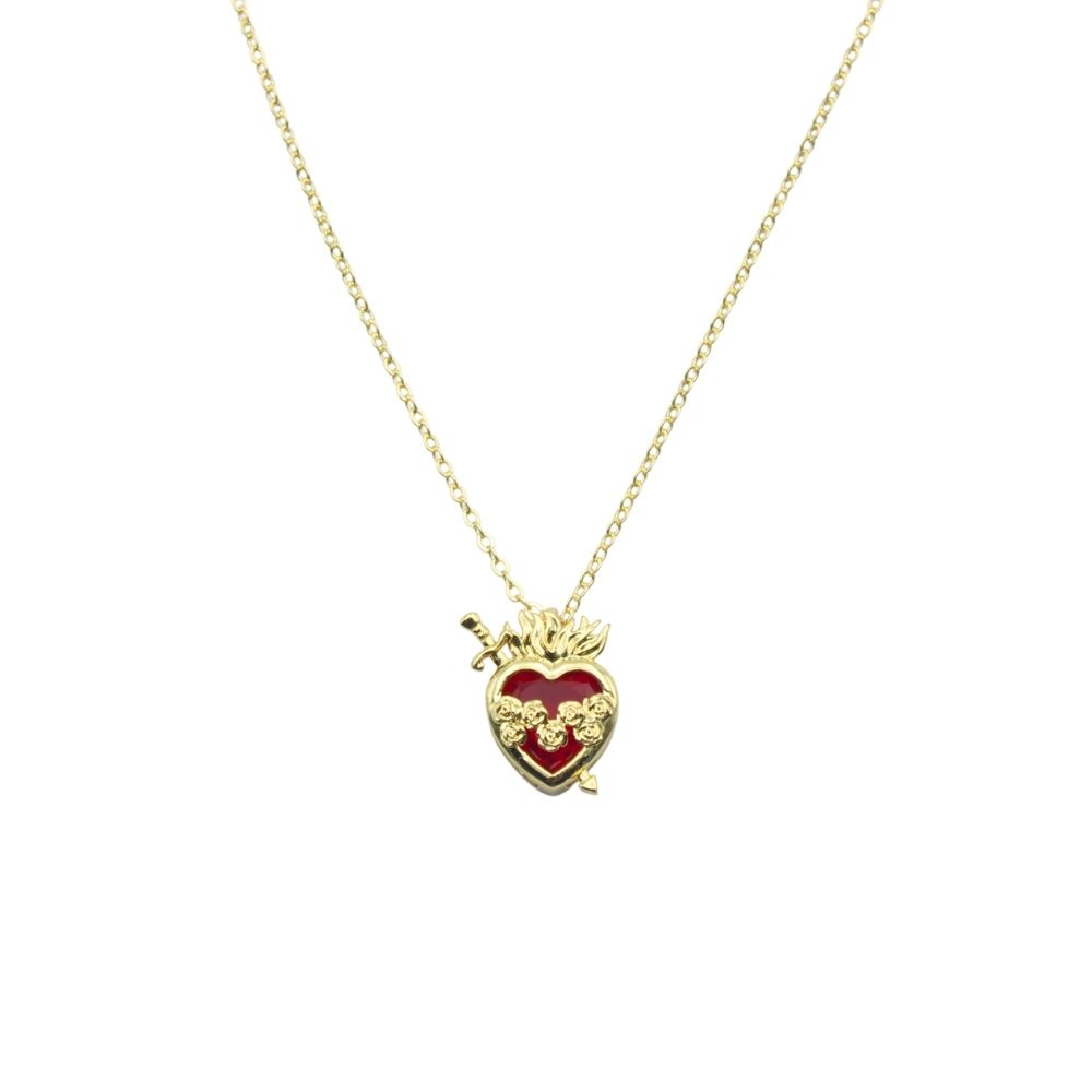 Collar del Sagrado Corazón de María