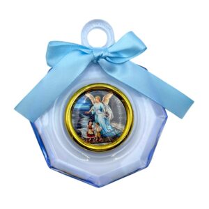 Medallón de cuna del Ángel de la Guarda