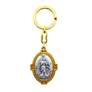 Llavero de la Virgen María Desatadora de Nudos